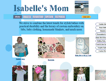 Tablet Screenshot of isabellesmom.com